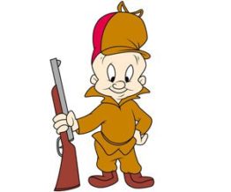 Elmer Fudd – Warner Bros Cartoon Character Looney Tunes – Famous Bald