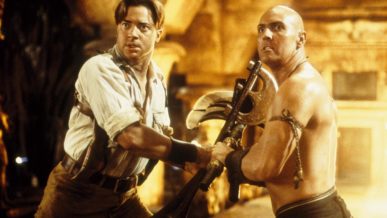 Arnold Vosloo scene from the mummy movie