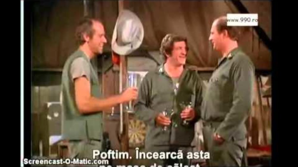 David Ogden Stiers scene as doctor Winchester in Mash
