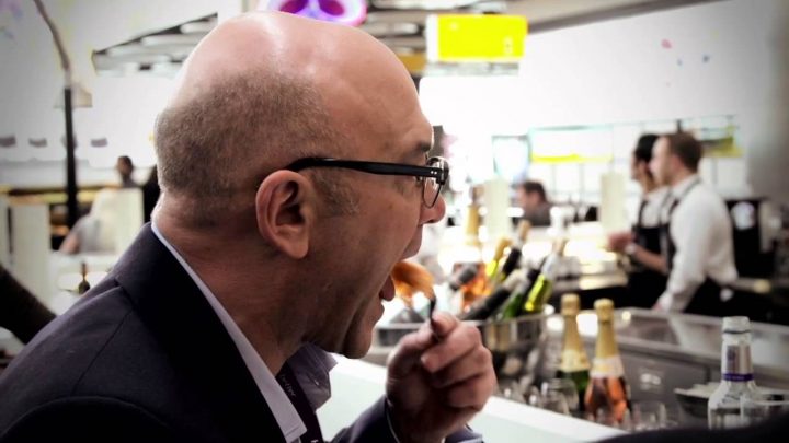 Gregg Wallace bald judge on master chef UK tasting food