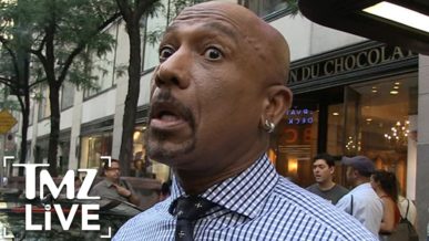 Montel Williams street interview by TMZ